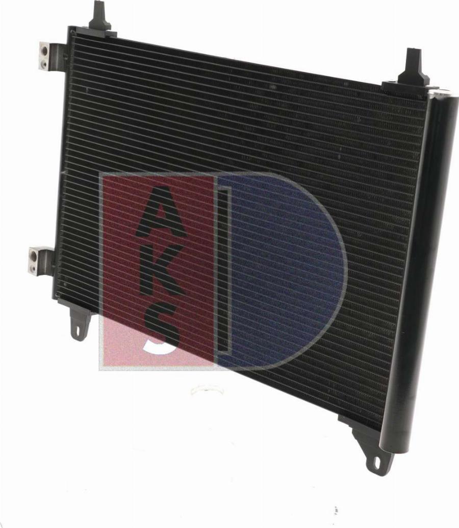 AKS Dasis 152002N - Конденсатор, кондиціонер autocars.com.ua