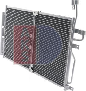 AKS Dasis 152034N - Конденсатор, кондиціонер autocars.com.ua