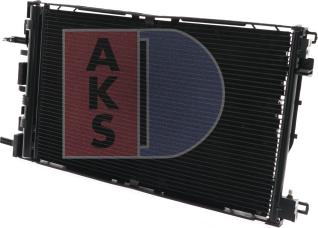 AKS Dasis 152039N - Конденсатор кондиционера autodnr.net