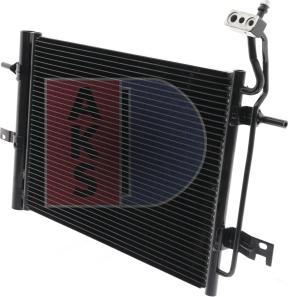 AKS Dasis 152049N - Конденсатор, кондиціонер autocars.com.ua