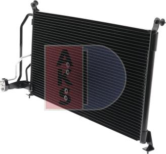 AKS Dasis 152080N - Конденсатор, кондиціонер autocars.com.ua