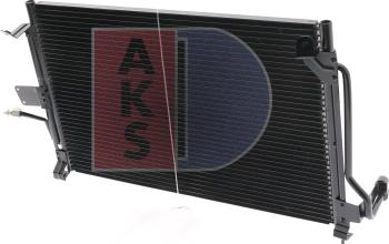 AKS Dasis 152680N - Конденсатор, кондиціонер autocars.com.ua