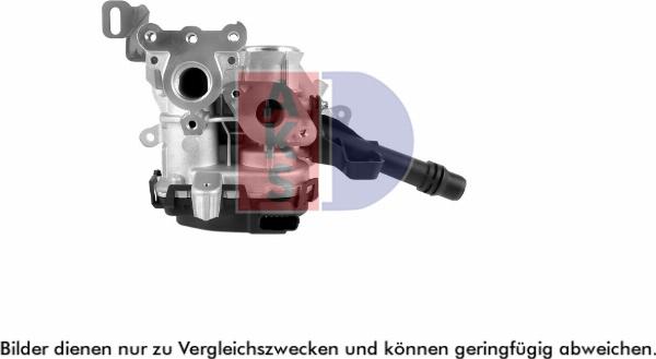 AKS Dasis 155059N - Клапан повернення ОГ autocars.com.ua