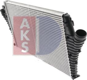 AKS Dasis 157013N - Интеркулер autocars.com.ua