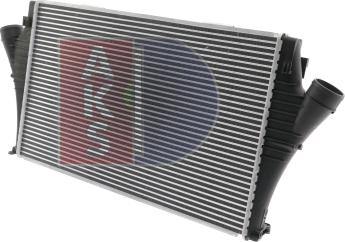 AKS Dasis 157025N - Интеркулер autocars.com.ua