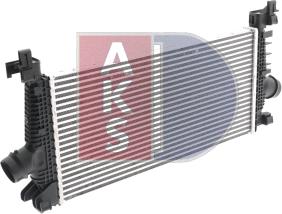 AKS Dasis 157031N - Интеркулер autocars.com.ua