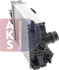 AKS Dasis 157052N - Интеркулер autocars.com.ua