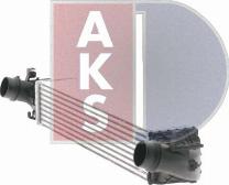 AKS Dasis 157058N - Интеркулер autocars.com.ua