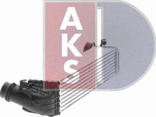 AKS Dasis 157058N - Интеркулер autocars.com.ua