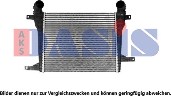 AKS Dasis 157065N - Интеркулер autocars.com.ua