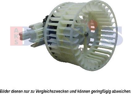 AKS Dasis 158006N - Вентилятор салону autocars.com.ua