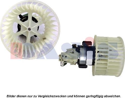 AKS Dasis 158019N - Електродвигун, вентиляція салону autocars.com.ua