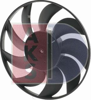 AKS Dasis 158058N - Вентилятор, охолодження двигуна autocars.com.ua