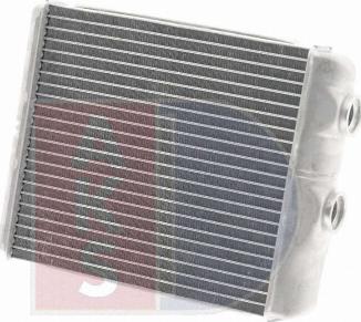 AKS Dasis 159150N - Теплообмінник, опалення салону autocars.com.ua