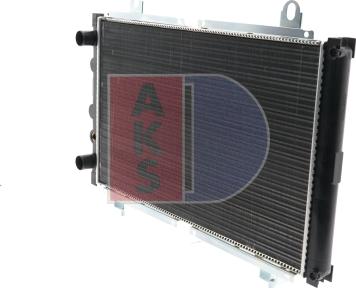 AKS Dasis 160003N - Радіатор, охолодження двигуна autocars.com.ua