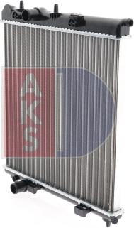 AKS Dasis 160019N - Радіатор, охолодження двигуна autocars.com.ua