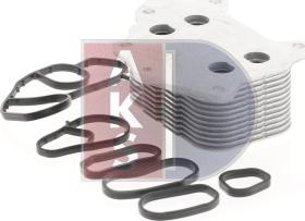 AKS Dasis 166007N - Масляний радіатор, рухове масло autocars.com.ua