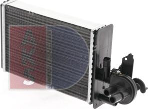 AKS Dasis 169030N - Теплообмінник, опалення салону autocars.com.ua