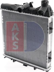 AKS Dasis 170006N - Радиатор, охлаждение двигателя autodnr.net