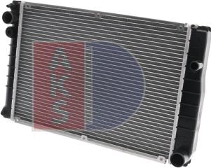 AKS Dasis 170120N - Радіатор, охолодження двигуна autocars.com.ua