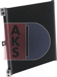 AKS Dasis 172011N - Конденсатор, кондиціонер autocars.com.ua