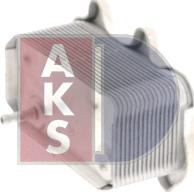 AKS Dasis 176130N - Масляний радіатор, рухове масло autocars.com.ua