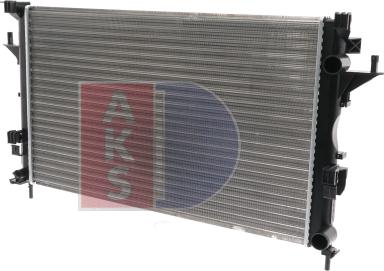 AKS Dasis 180001N - Радиатор, охлаждение двигателя autodnr.net