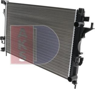 AKS Dasis 180003N - Радіатор, охолодження двигуна autocars.com.ua