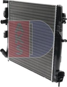 AKS Dasis 180011N - Радіатор, охолодження двигуна autocars.com.ua