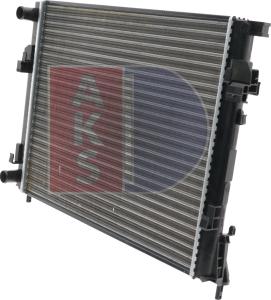 AKS Dasis 180052N - Радіатор, охолодження двигуна autocars.com.ua