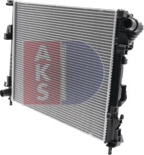 AKS Dasis 180075N - Радіатор, охолодження двигуна autocars.com.ua