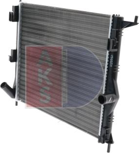 AKS Dasis 180079N - Радіатор, охолодження двигуна autocars.com.ua
