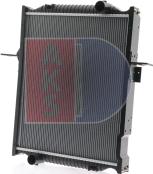 AKS Dasis 180096N - Радіатор, охолодження двигуна autocars.com.ua