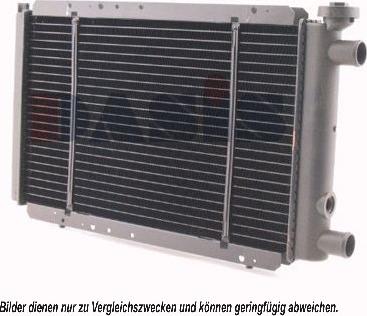 AKS Dasis 180100N - Радіатор, охолодження двигуна autocars.com.ua