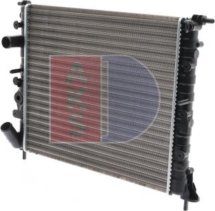 AKS Dasis 180200N - Радиатор, охлаждение двигателя autodnr.net