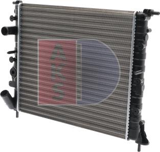 AKS Dasis 180240N - Радіатор, охолодження двигуна autocars.com.ua