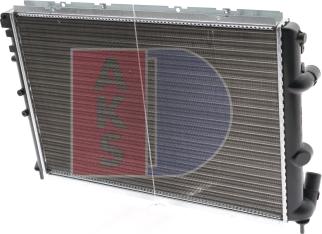 AKS Dasis 180270N - Радіатор, охолодження двигуна autocars.com.ua