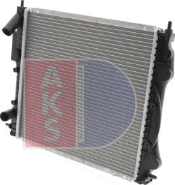 AKS Dasis 180630N - Радіатор, охолодження двигуна autocars.com.ua