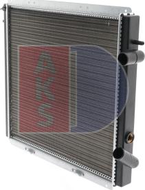 AKS Dasis 180720N - Радіатор, охолодження двигуна autocars.com.ua