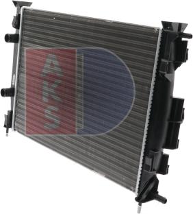 AKS Dasis 181002N - Радіатор, охолодження двигуна autocars.com.ua