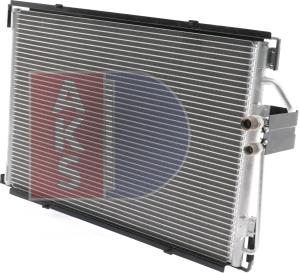 AKS Dasis 181100N - Конденсатор, кондиціонер autocars.com.ua