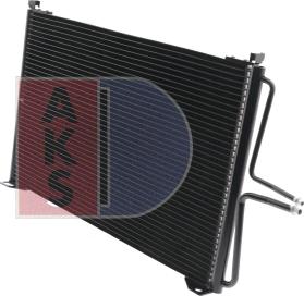 AKS Dasis 181400N - Конденсатор, кондиціонер autocars.com.ua