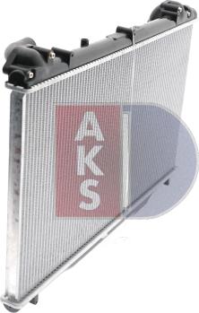 AKS Dasis 181430N - Радіатор, охолодження двигуна autocars.com.ua