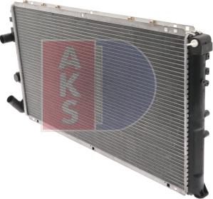 AKS Dasis 181770N - Радіатор, охолодження двигуна autocars.com.ua