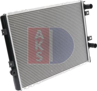 AKS Dasis 181780N - Радиатор, охлаждение двигателя autodnr.net