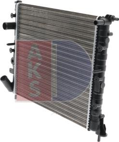AKS Dasis 181810N - Радіатор, охолодження двигуна autocars.com.ua