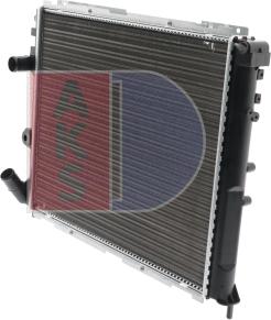 AKS Dasis 181830N - Радіатор, охолодження двигуна autocars.com.ua