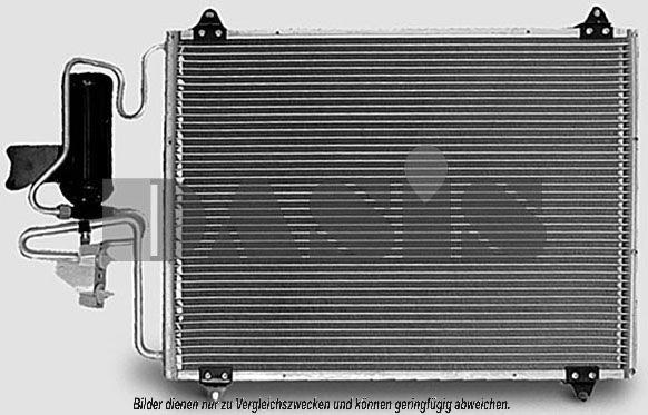 AKS Dasis 182009N - Конденсатор, кондиціонер autocars.com.ua