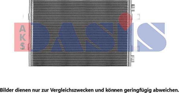 AKS Dasis 182010N - Конденсатор кондиционера autodnr.net