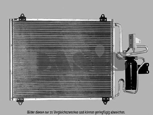 AKS Dasis 182011N - Конденсатор, кондиціонер autocars.com.ua